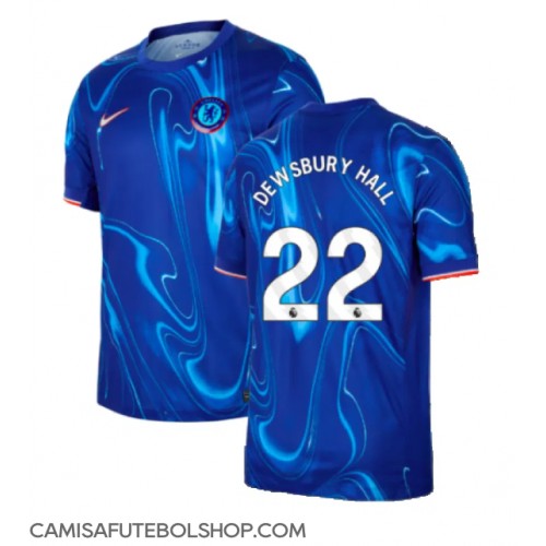 Camisa de time de futebol Chelsea Kiernan Dewsbury-Hall #22 Replicas 1º Equipamento 2024-25 Manga Curta